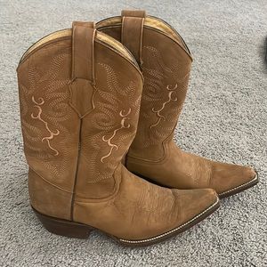 Authentic Leather Cowgirl Boots